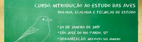 curso introdução ao estudo das aves