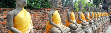 templo budista em Ayutthaia