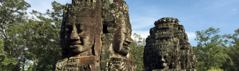 Templo Bayon, no Camboja
