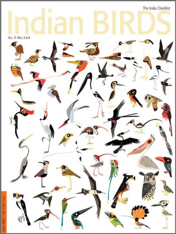 Indian Birds Checklist cover